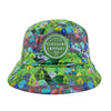WHEELS N ROADS REVERSIBLE BUCKET HAT - 4 Sizes