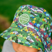 WHEELS N ROADS REVERSIBLE BUCKET HAT - 4 Sizes