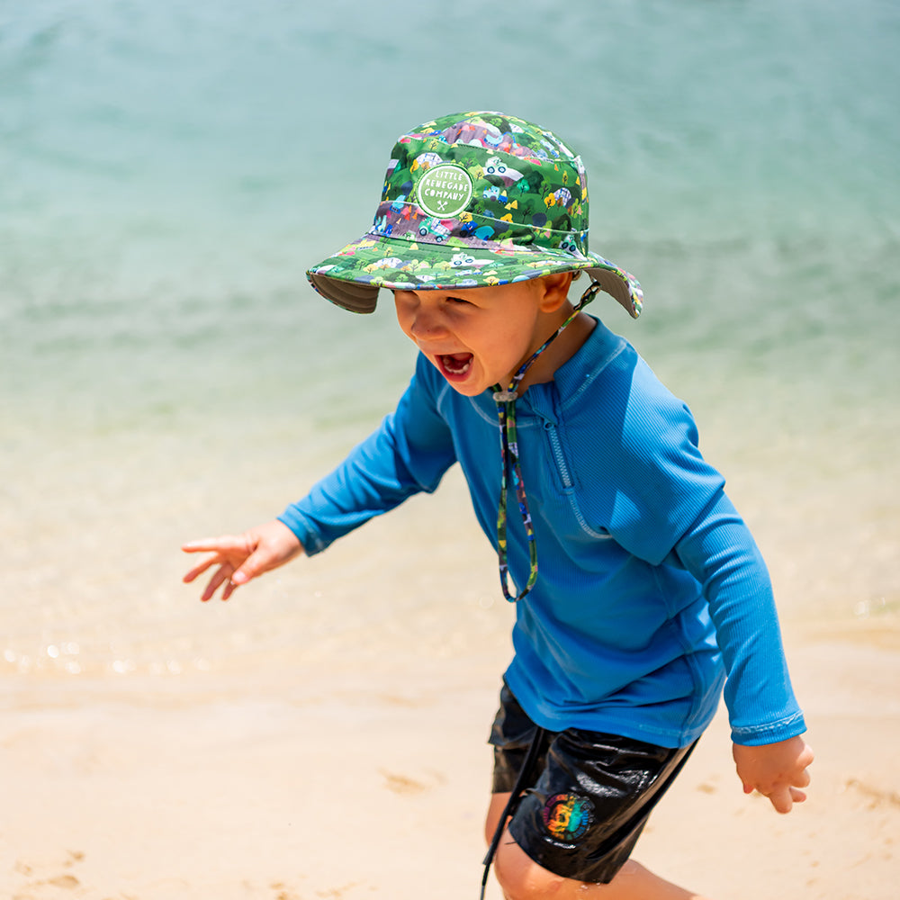Wheels n Roads Swim Hat