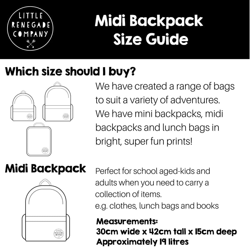 SUPERHERO PALS MIDI BACKPACK