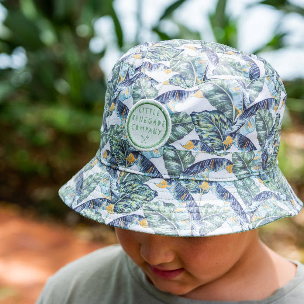 TROPIC REVERSIBLE BUCKET HAT - MINI & MEGA SIZE ONLY