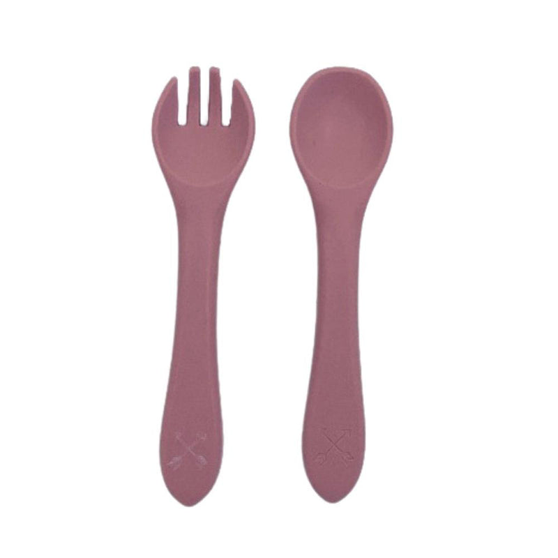 SILICONE CUTLERY SET - 6 COLOURS