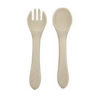 SILICONE CUTLERY SET - 6 COLOURS