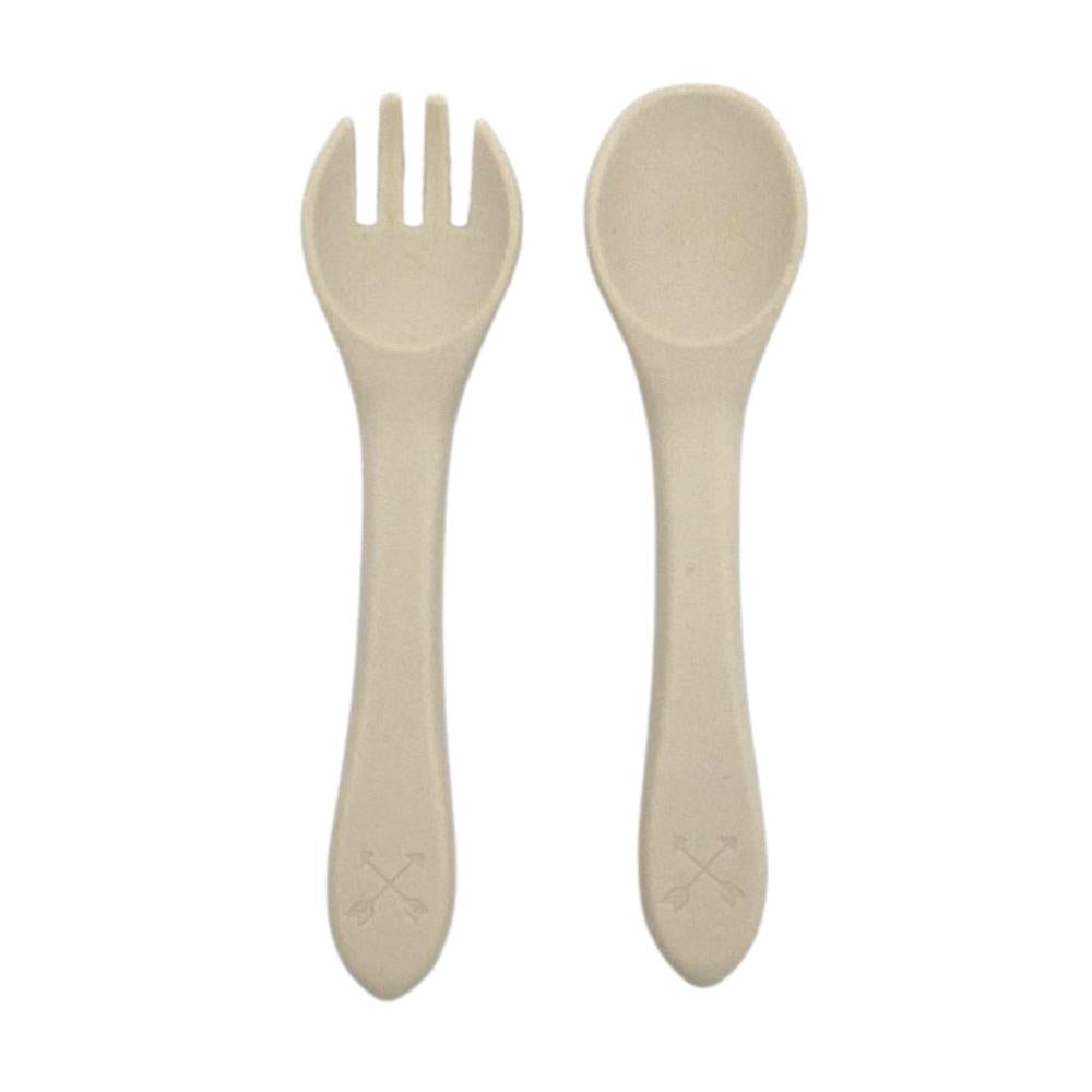 SILICONE CUTLERY SET - 6 COLOURS