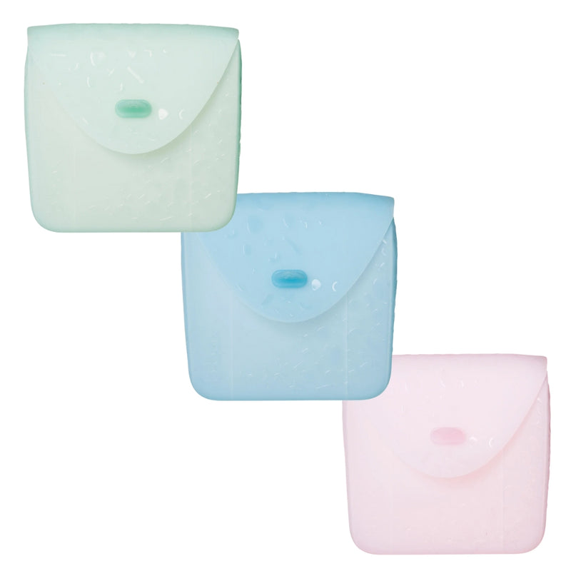 B.BOX SILICONE LUNCH POCKETS - 3 COLOURS