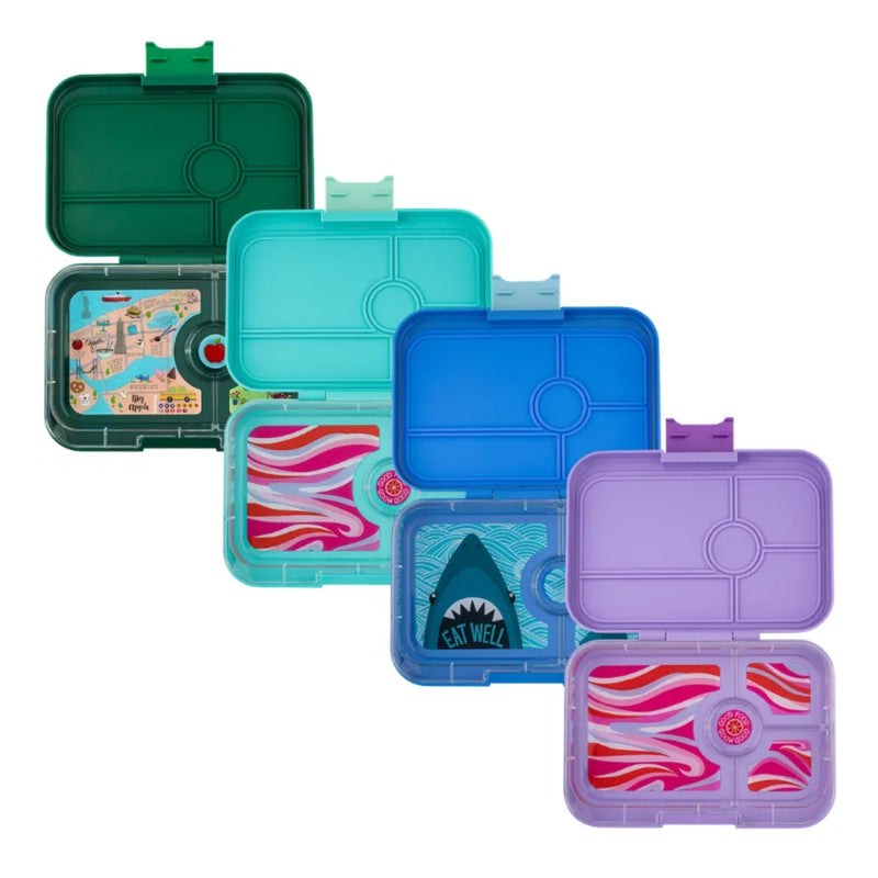 YUMBOX TAPAS - 4 COMPARTMENTS - 6 COLOURS