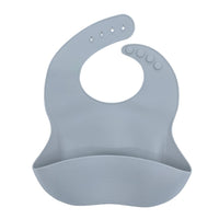 SILICONE BIB - 7 COLOURS