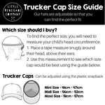 AZURE TRUCKER CAP – 3 Sizes