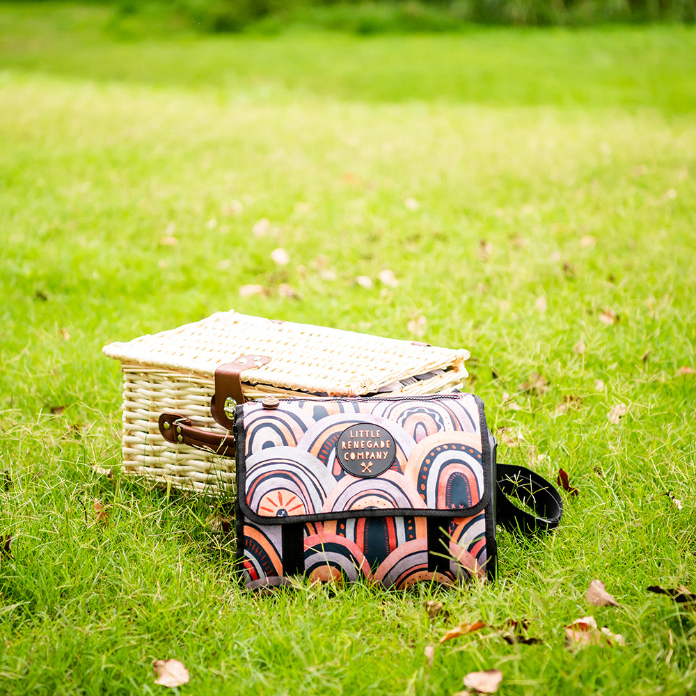 Arizona Adventure Mat folded into its compact built-in carry bag