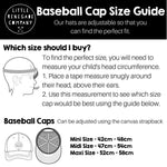 ARDEN BASEBALL CAP - 3 Sizes