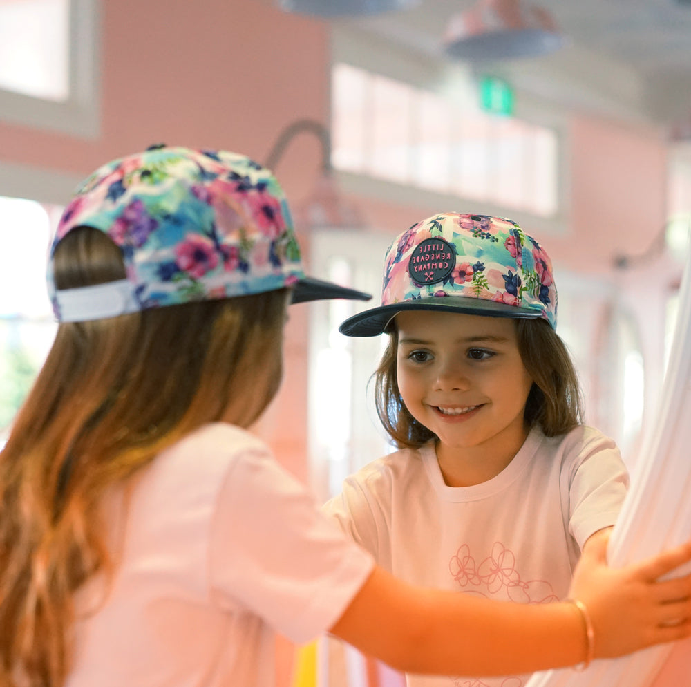 PASTEL POSIES CAP – 3 Sizes