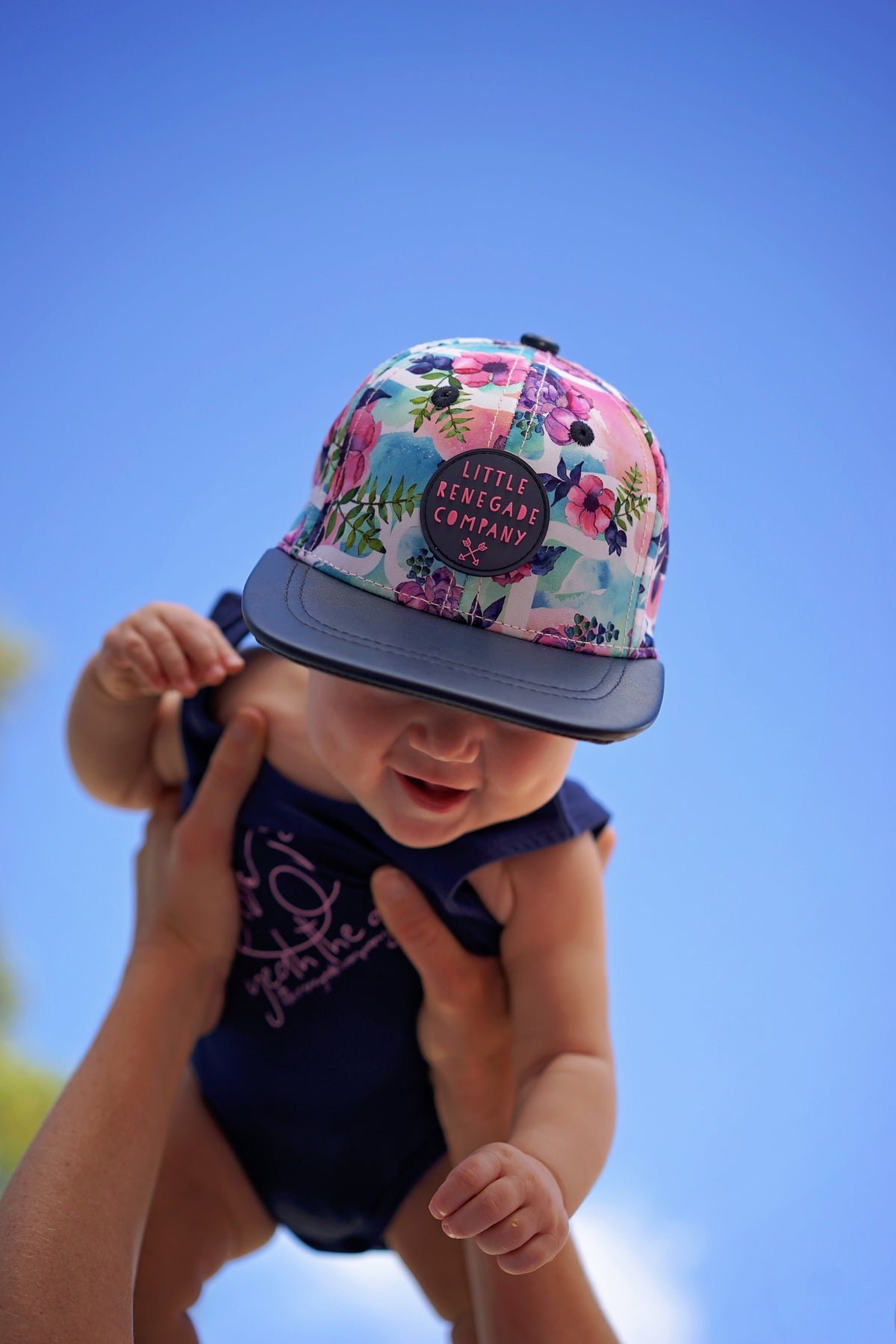 PASTEL POSIES CAP – MINI SIZE ONLY