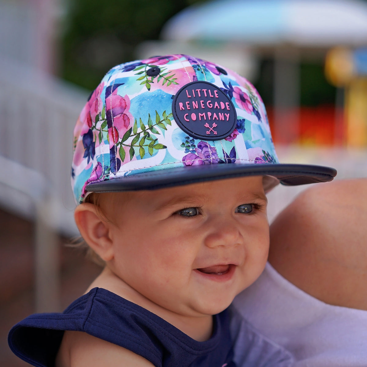 PASTEL POSIES CAP – MINI SIZE ONLY