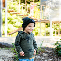 EZRA BEANIE - BLACK