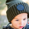 EZRA BEANIE - OLIVE