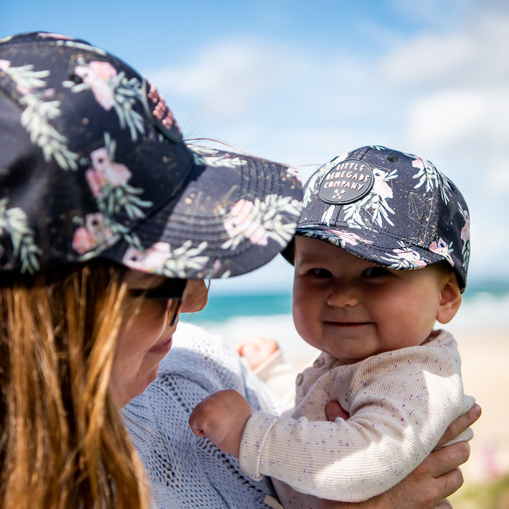 Floral Valentine Baseball Cap