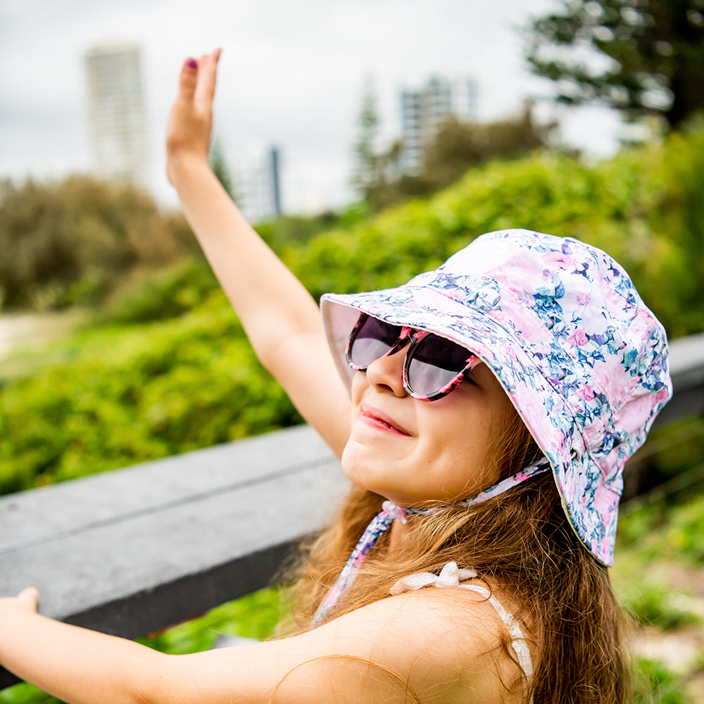 FLOURISH REVERSIBLE BUCKET HAT - MINI & MEGA SIZE ONLY