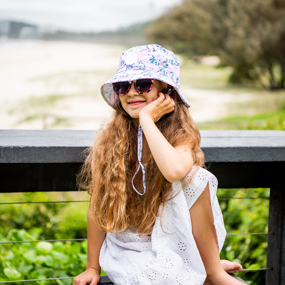 FLOURISH REVERSIBLE BUCKET HAT - MINI & MEGA SIZE ONLY