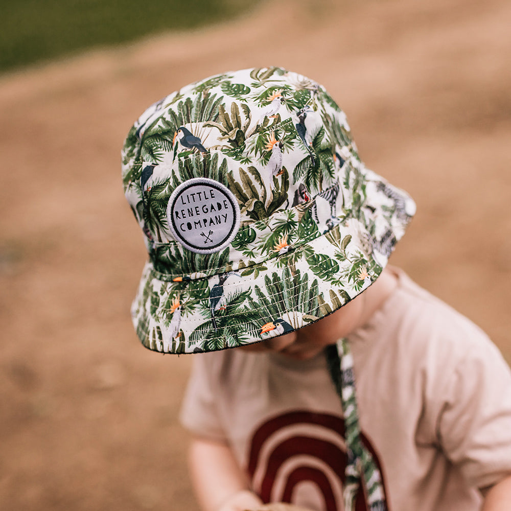 JUNGLE FEVER REVERSIBLE BUCKET HAT - 4 Sizes