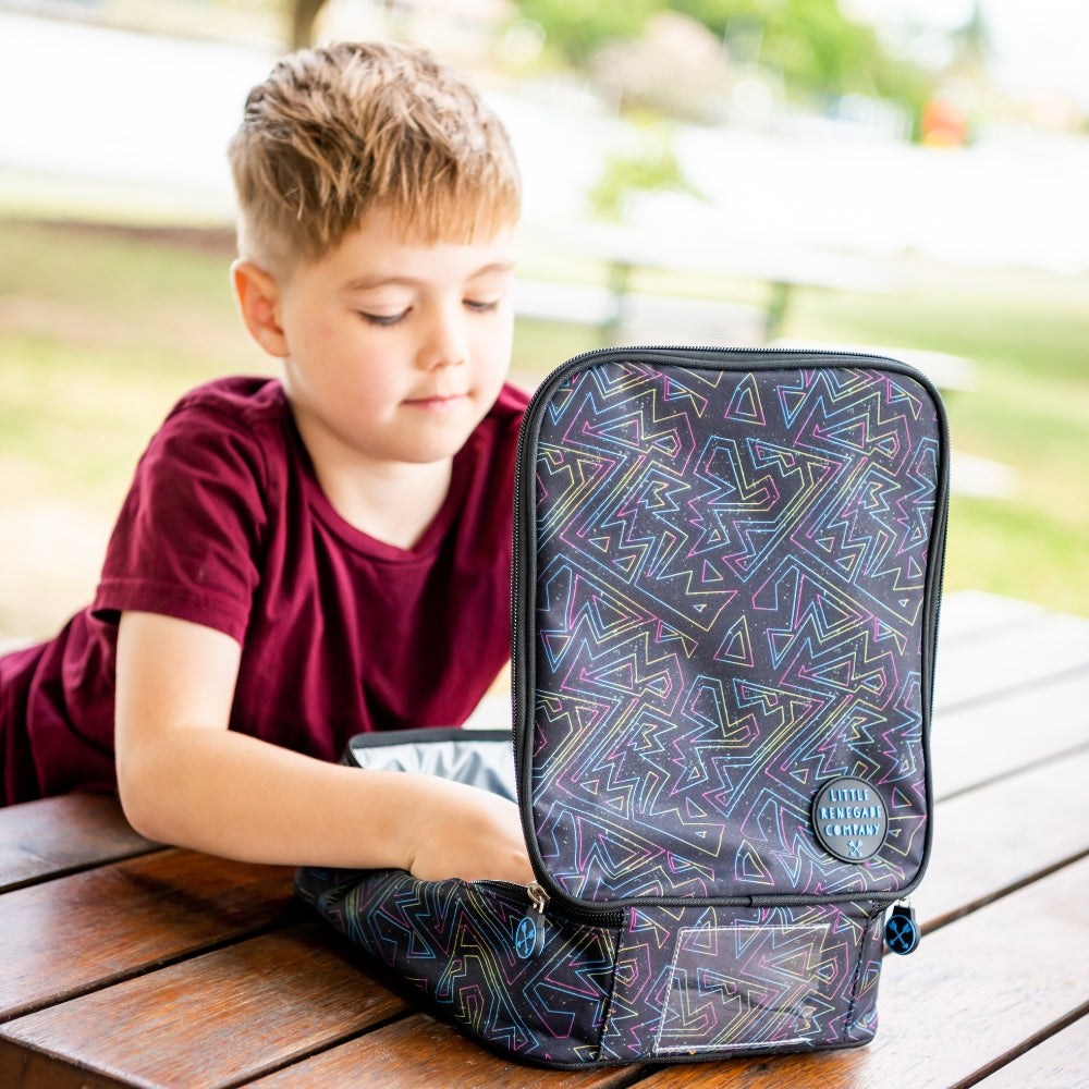 RETRO INSULATED LUNCH BAG - NO ICE PACK