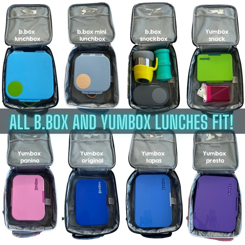 RETRO INSULATED LUNCH BAG - NO ICE PACK