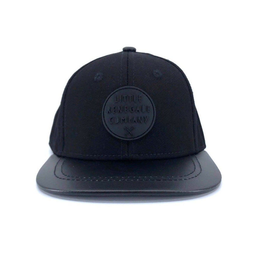 BLACK ON BLACK CAP –  MINI SIZE ONLY