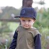 BLACK ON BLACK CAP – 3 Sizes