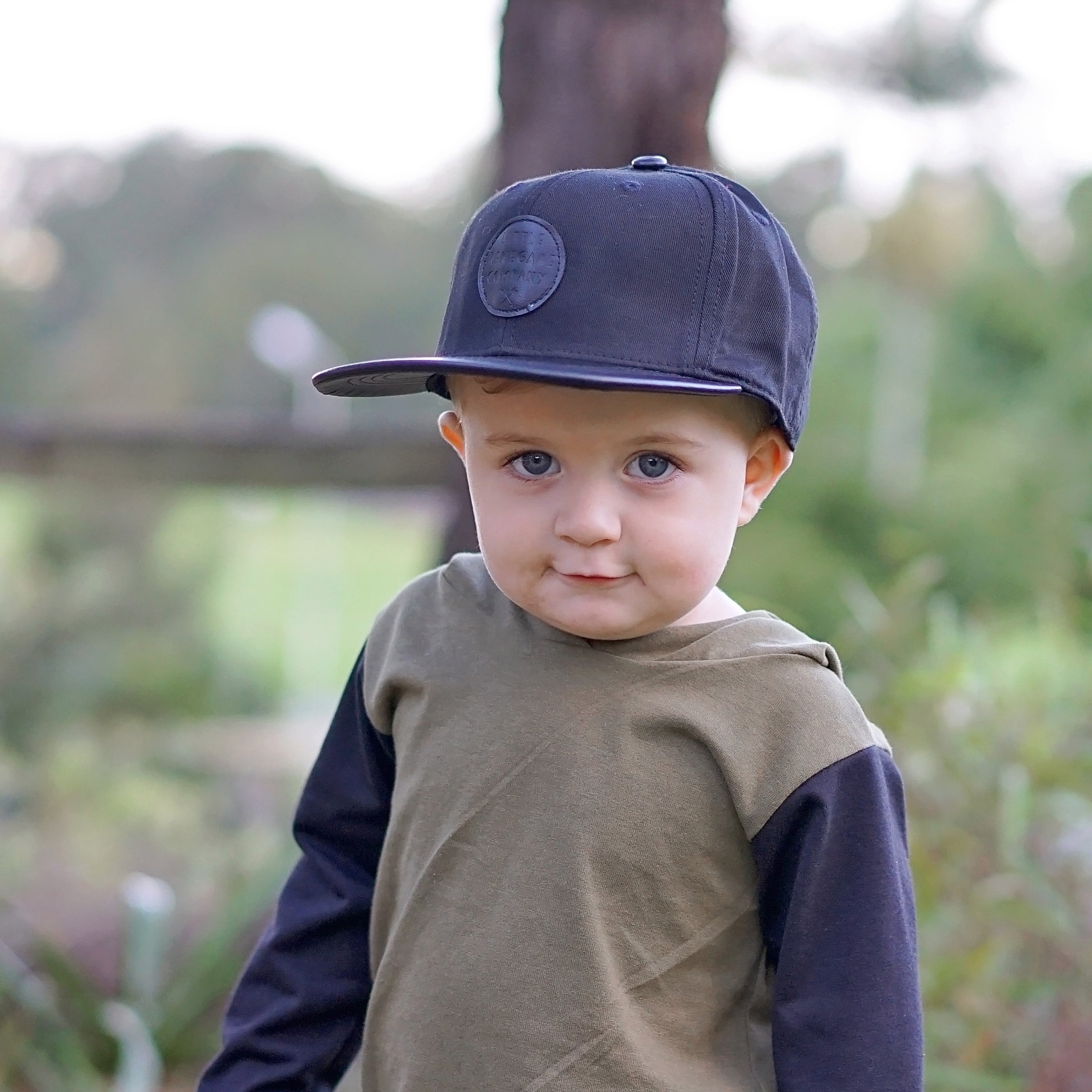 BLACK ON BLACK CAP – 3 Sizes